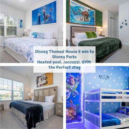 Themed Disney House 5 Min To Disney Parks, Heated Pool, Jacuzzi, Gym And More ออร์ลันโด ภายนอก รูปภาพ