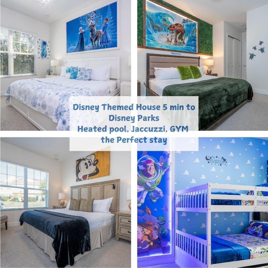 Themed Disney House 5 Min To Disney Parks, Heated Pool, Jacuzzi, Gym And More ออร์ลันโด ภายนอก รูปภาพ